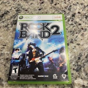 Rock Band 2 XBOX 360 Live Good Preowned Condition